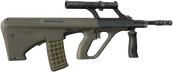 Steyr AUG (AUR A1) en DayZ - Estadísticas y ubicación